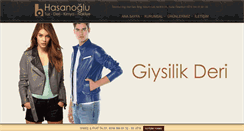 Desktop Screenshot of hasanogluderi.com