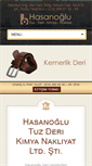 Mobile Screenshot of hasanogluderi.com